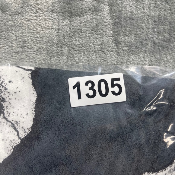 Jordan Kids Long Sleeve T Shirt Jumpman Graphic White Black Size L 12 13 yrs - Picture 6 of 6